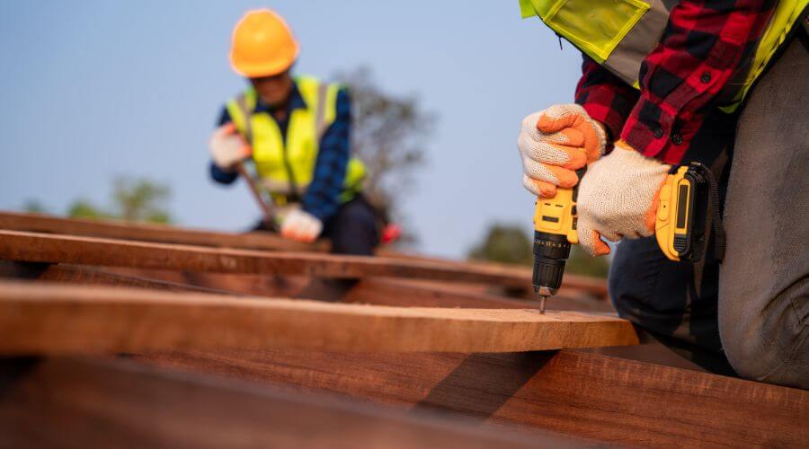 Professional metal roof installation in Hartville, OH